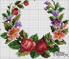 Toplulugun Duvarindaki Resim 2 322 Fotograf Vk Cross Stitch Flowers Cross Stitch Rose Floral Cross Stitch