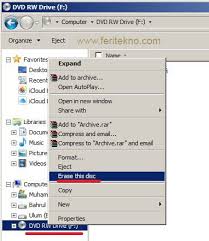 Ø cara ngerawat kepingan cd/vcd/dvd ø simpan kepingan cd/vcd/dvd ditempat yang aman dan terhindar dari kemungkinan tergores. Cara Menghapus File Di Cd R Dvd Rw Tanpa Software