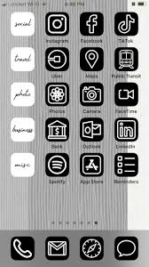 Black Script Font Categories 10 Ios 14 App Icons For Iphone Etsy In 2021 App Icon Iphone Photo App Homescreen