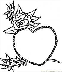 Pack these spring printables into a picnic basket for a family outing. Rose And The Heart Coloring Page For Kids Free Flowers Printable Coloring Pages Online For Kids Coloringpages101 Com Coloring Pages For Kids