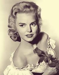 Barbara Lang, Vintage Actress #1 by Esoterica Art Agency