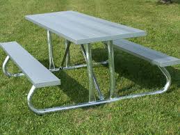 Choose pattern styles, frame color, seat & tabletop colors, even edge designs! Aluminum Picnic Tables Metal Picnic Tables Nrs