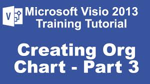 Microsoft Visio 2013 Training Tutorial Customizing An Organizational Chart