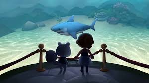 Learn to catch an animal crossing shark. Artstation Animal Crossing Aquarium Austin Nelson