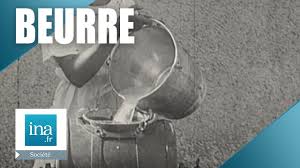 Comment Fabriquer Son Beurre Comme A La Ferme D Antan Archive Ina Youtube