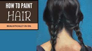 Let me show you two techniques that you can use to paint hair that watch the video to find out how you can do it, too! Oil Painting Demonstration How To Paint Realistic Hair Youtube