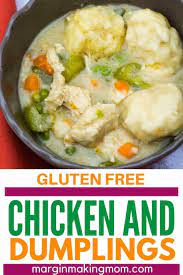 Bisquick has long since taken out their original recipe for dumplings. Easy Gluten Free Chicken And Dumplings Margin Making Mom