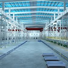 Factory Interior Scene 01 Factory Interior Interior Industrial Buildings