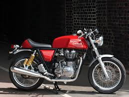 The royal enfield classic chrome is based on the classic 500 with a rather generous dose of chrome on it. 2014 Royal Enfield Continental Gt Cafe Racer Launches In London Motorcycle Com News