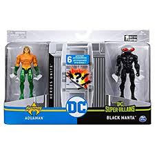 More images for aquaman vs black manta » Buy Spin Master Dc Heroes Unite 2020 Aquaman Vs Black Manta 4 Inch Action Figure With 6 Mystery Accessories 1st Edition Online In Turkey B08l1g5bp2