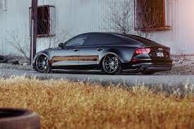 Audi A7 On Fr4 Black Ferrada Wheels Audi A7 Black Audi Audi