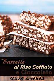 Maybe you would like to learn more about one of these? Barrette Al Riso Soffiato E Cioccolato Senza Cottura