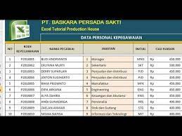 Terlebih jika perusahaan sudah menerapkan tunjangan lembur terhadap karyawan. Tutorial Excel Menghitung Gaji Karyawan Youtube