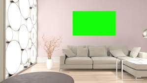 Wood accents and a mix of patterned chairs keeps the space from looking too plain or monochromatic. Living Room Green Screen Backgrounds Home Decoration