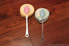 Washcloth Lollipop Tutorial The Inspired Home