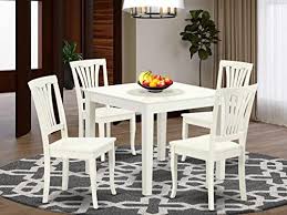 Best Seller 5pc Square 36 Inch Table 4 Vertical Slatted Chairs Online Pptoplike In 2020 Dining Room Table Set Antique Dining Room Table Furniture