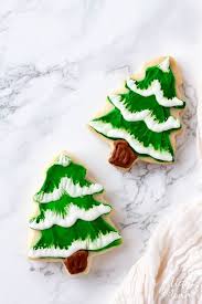 In a mixing bowl, whisk together flour, baking powder and salt. Homemade Sugar Cookies Christmas Tree With Homemade Icing