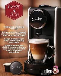 Mesin kopi ini sangat cocok digunakan untuk orang yang baru belajar membuat kopi espresso, karena mesin ini cukup praktis dan mudah penggunaannya. Arissto Coffee Buat Penggemar Kopi Dan Coklat Teh Facebook