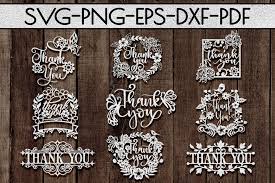 Thank you for choosing pngtree, we already sent you an email within a verification link, please click the link to finish the registration. Thank You Papercut Templates Bundle Laser Vector Svg Pdf 258320 Paper Cutting Design Bundles