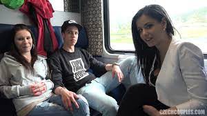 Foursome Sex in Public TRAIN | xHamster