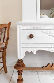 In addition it dries extremely slow to eliminate brush strokes. How To Paint Furniture White Salvaged Inspirations