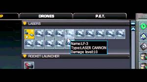 Dark Orbit New Update Upgrade Items Lvl 10 Lf4 Lvl 8 Zeus