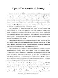 Check spelling or type a new query. Ciputra Entrepreneurial Journey Pdf