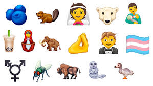 Some of the new emoji for 2020 (image credit: New Emoji For 2020 On Ios And Android Include Trans Flag Prehistoric Animals And Hugs Techradar