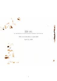 </b> data slices are part of the authorization concept. Pdf Eis 101 An Introduction To Electrochemical Spectroscopy What Was A Website Is Now Available As A Self Contained Pdf