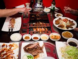 Korean Bbq Table Insert Fire Pit Design Ideas Bbq Table Korean Bbq Korean Bbq Restaurant