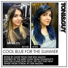 Avail A Special 25 Discount On Getting Your Hair Coloured Blue Hair Color Blue Hair Color Hair And Makeup Tips