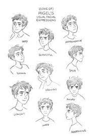 Male Curly Hair Drawing Reference Eye Drawing Drawing Facial Expressions Human Face Drawing