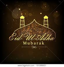 Maybe you would like to learn more about one of these? Shiny Golden Text Eid Ul Adha Mubarak With Mosque On Brown Background For Muslim Community Festival Of Sacrifice Celebration Poster Id 101089631