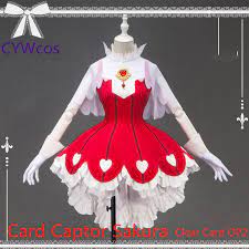 Card Captor Sakura Clear Card Op2 Cosplay Sakura Red Outfits Dress Cosplay Costume Women Summer Dress Sakura Cosplay Dresses Anime Costumes Aliexpress Cosplay sakura card captor clear card uniforme escolar invie. card captor sakura clear card op2 cosplay sakura red outfits dress cosplay costume women summer dress sakura cosplay dresses