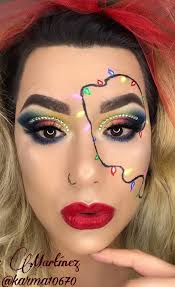 57 Cute And Cool Christmas Makeup Ideas And Tutorials For This Winter Page 8 Of 57 Ladiesways Com Women Hairstyles Blog Christmas Makeup Makeup Christmas Makeup Simple