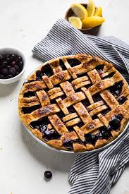 In a saucepan over medium heat, combine sugar, cornstarch, salt and water until smooth. Vegan Blueberry Pie Make It Dairy Free