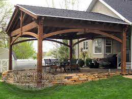Pavilions And Gazebos Backyard Patio Patio Pergola Patio