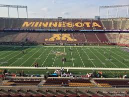 tcf bank stadium section 240 rateyourseats com