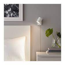 Shop wayfair for bedroom lighting to match every style and budget. Nymane Wall Reading Lamp With Led Bulb White Ikea Wall Lamps Bedroom Wall Lights Bedroom Ikea Wall Lamp