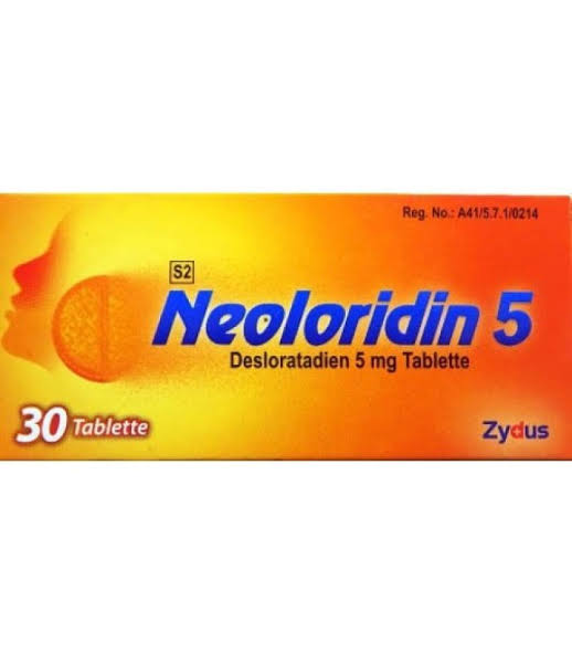 Neoloridin Desloratadine 5mg Tablets 10's