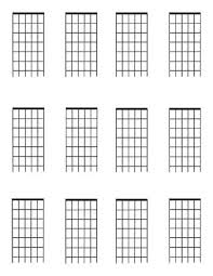 Guitar Fretboard Diagrams Six Frets