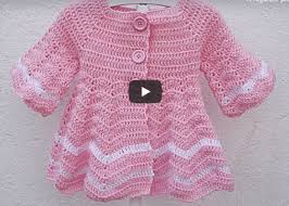 Comenzaremos montando una cadeneta de 45 puntos. Camperas A Crochet Para Ninas Alcrochet Com