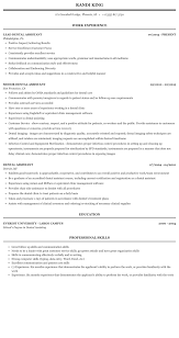 If you are in the middle of a career shift, try to include the important factors as much as possible. Dental Assistant Resume Sample Mintresume