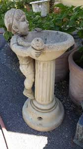 Your concrete fountain stock images are ready. Small Concrete Garden Fountain Little Boy 1976 Long Valley Traders