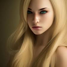 Blond hair Bia Santos