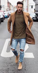 You can find them in black, grey, tan i wouldn't go crazy narrow, like super skinny fit jeans, because it will be hard to use any of the two methods mentioned. How To Wear Chelsea Boots And Jeans Mens Fashion Edgy White Jeans Men Mens Winter Fashion