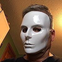 Amazon.com: Forum Novelties Adult White Full Face Costume Mask : Clothing,  Shoes & Jewelry