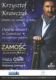 Dlatego biografia pana krzysztofa życie jak wino, którą napisał razem ze swoim. Krzysztof Krawczyk Ostatni Raz Zaspiewa W Zamosciu Oglaszamy Kto Zdobyl Bilety Na Koncert Nowy Kurier Zamojski