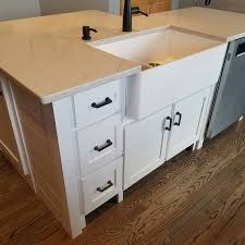 For a victorian farmhouse in westchester, new york, instead of a typical kitchen island, we used an antique work table, designer. Diy Kitchen Island Ryobi Nation Projects
