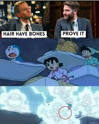 Hair Have Bones Prove It Shin Chan Meme Hindibate Com 🔹for shinchan & cartoon lovers❤ 🔹life is boring without memes & shinchan! hair have bones prove it shin chan meme